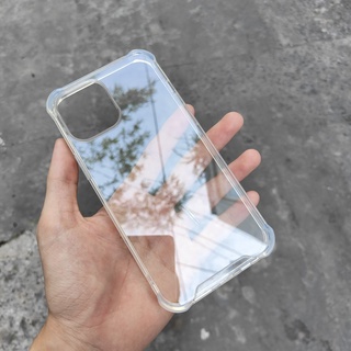 Ốp lưng iphone 12 ip 12 pro 12 pro max chống sốc clear color ver 3 trong suốt không ố vàng bảo vệ camera huỳnh tân store