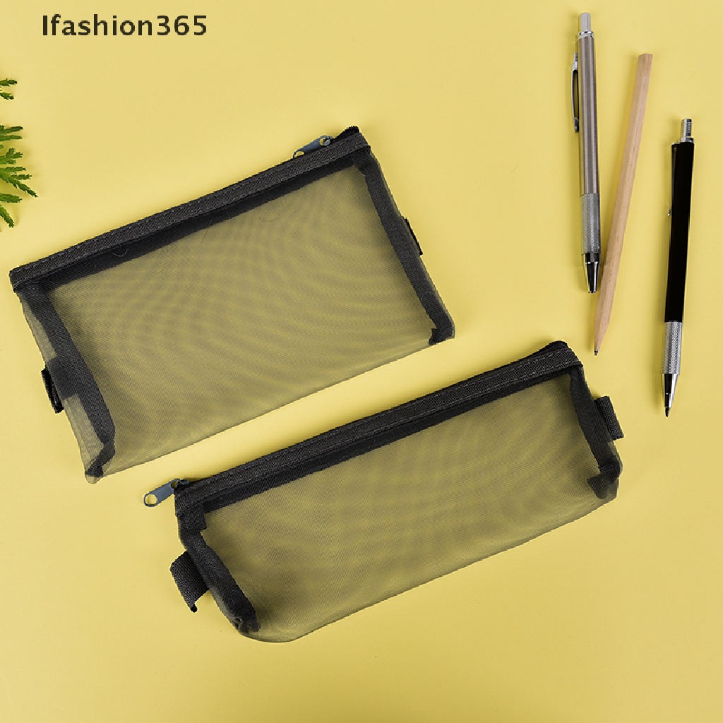 Túi lưới trong suốt đựng bút thiết kế đơn giản 365