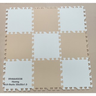 Thảm xốp lót sàn 30x30x1cm( được chọn màu ) .Hàng Việt Nam chất lượng cao