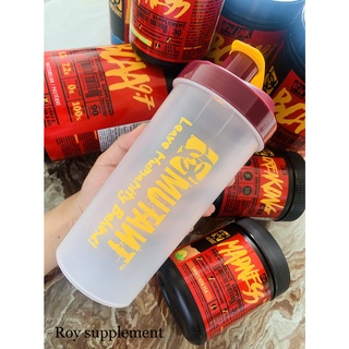 Bình nước gym, bình lắc sữa, shaker mutant, bình lắc mutant 1 ngăn 1l - canada