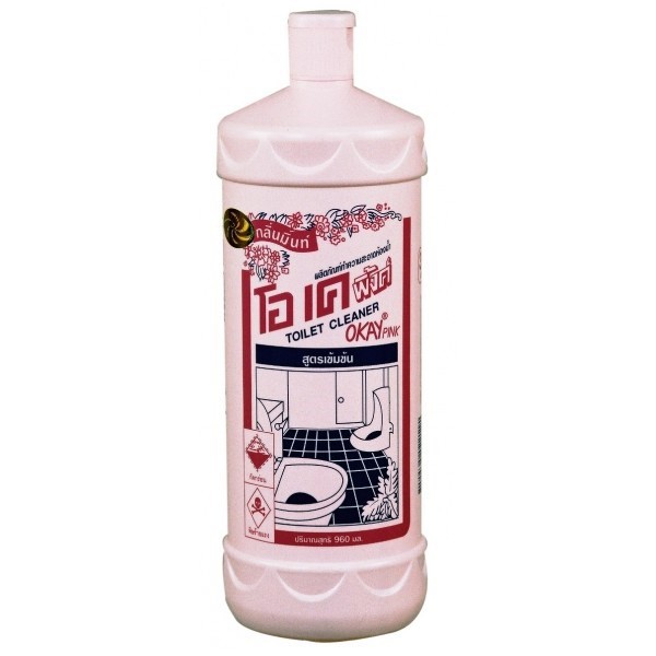 [HCM]- Tẩy vệ sinh, bồn cầu đậm đặc Okay 960ml