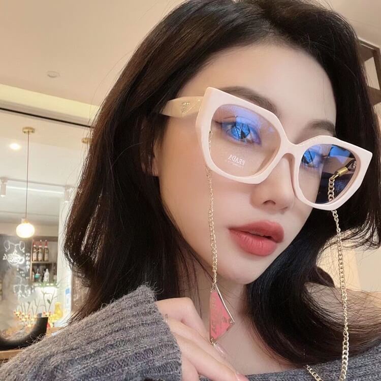 Kính Mắt Mèo, Phiên bản Cao Cấp dành cho nữ, Kèm Full Box, Bảo hành 12 tháng - donghokinhmat168