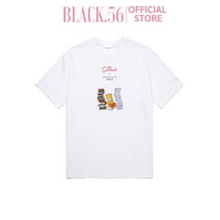 Áo thun unisex ADLV-SÍMPSONS HOMEWORK BART , áo phông form rộng tay lỡ cá tính chất cotton dày dặn