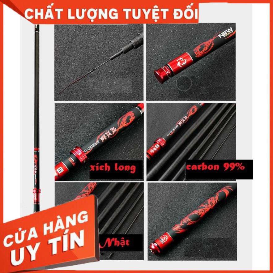 [ TẶNG CƯỚC,NHẪN, Bảo Hành Các Lóng 12 Tháng ] Cần Câu Đài Long Thần Cao Cấp 6H Hàng Đẹp Giá Rẻ