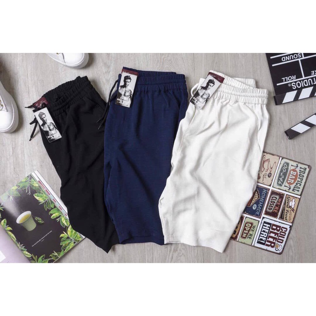 Quần đùi nam David - Vải đũi xịn hàng hiệu chuẩn VNXK (HOÀN TIỀN GẤP ĐÔI NẾU HÀNG KHÔNG NHƯ MÔ TẢ)