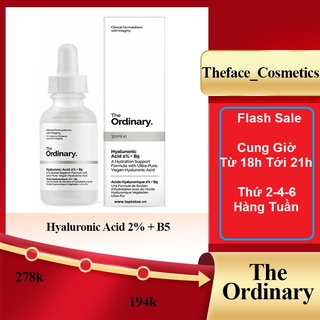 Serum Cấp Ẩm Cho Da The Ordinary Hyaluronic Acid 2% + B5