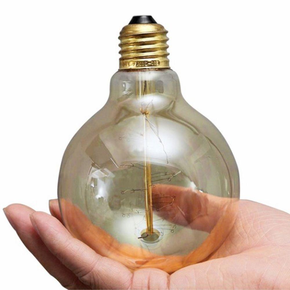 1 Chiếc Bóng Đèn Dây Tóc Edison 40W Màu Trắng Ấm Phong Cách Cổ Điển