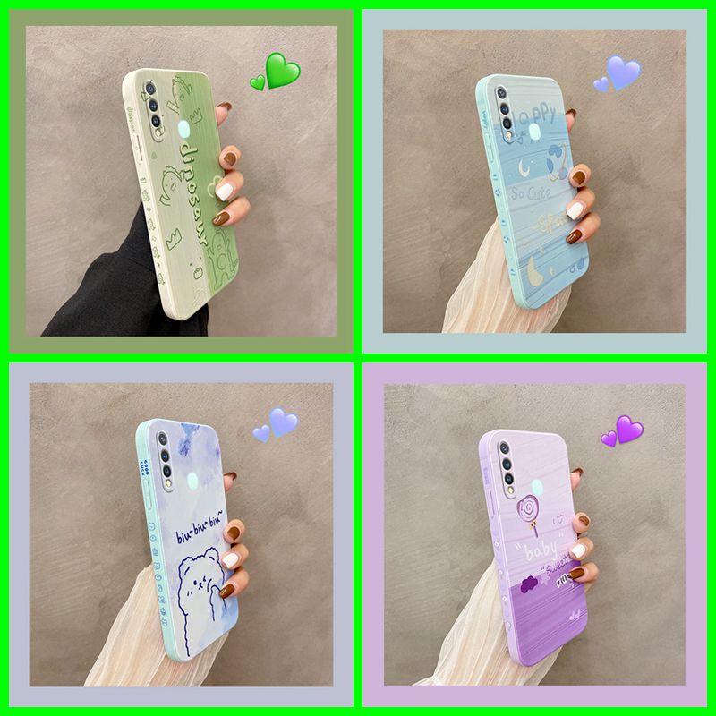 Ốp Lưng Vivo Y19 Ốp Điện Thoại Silicone Mềm Chống Sốc Họa Tiết Tranh Sơn Dầu Cho Vivo Y19
