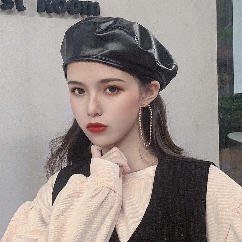 Nón beret da thời trang Pháp độc đáo dành cho nữ