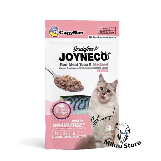 Pate Cho Mèo CATTYMAN Vị Cá Ngừ JOYNECO, Có Mix Nhiều Vị [ THỨC ĂN MÈO]