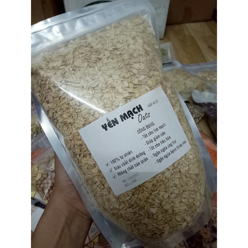 Yến mạch cán dẹt Custom Úc tươi