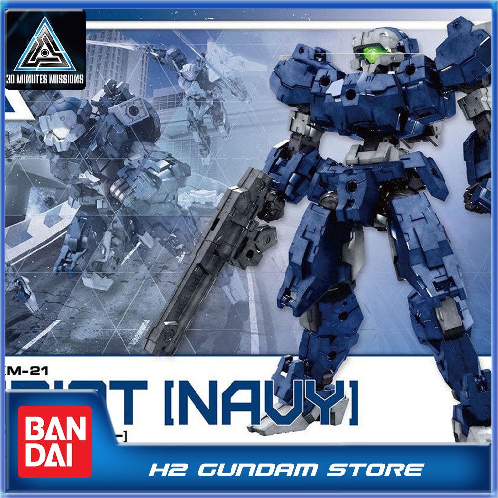 Mô hình Bandai 30MM eEXM-21 RABIOT [NAVY] (30 Minutes Missions)