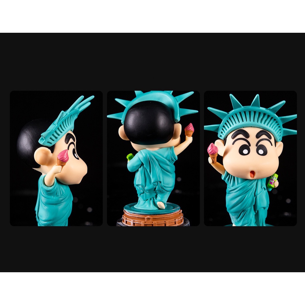 Mô hình Shin cosplay thần tự do dễ thương trang trí bàn làm việc, quà tặng