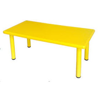 Bàn nhựa đúc hình hình chữ nhật nhập khẩu