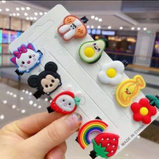 Sét 10 kẹp tóc đáng yêu cho bé