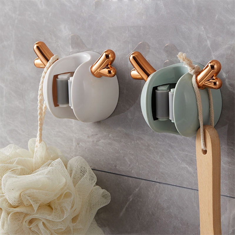 Giá Đỡ Cây Lau Nhà Gắn Tường Không Cần Khoan Tiện Dụng