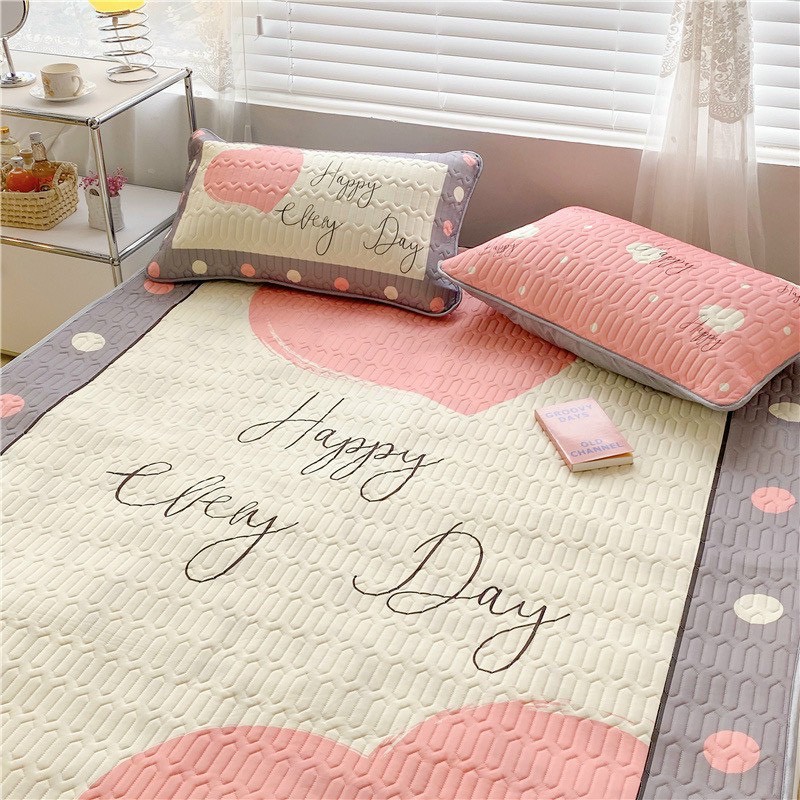 CHIẾU ĐIỀU HOÀ CAO SU NON LATEX 5D TIM HAPPY DAY