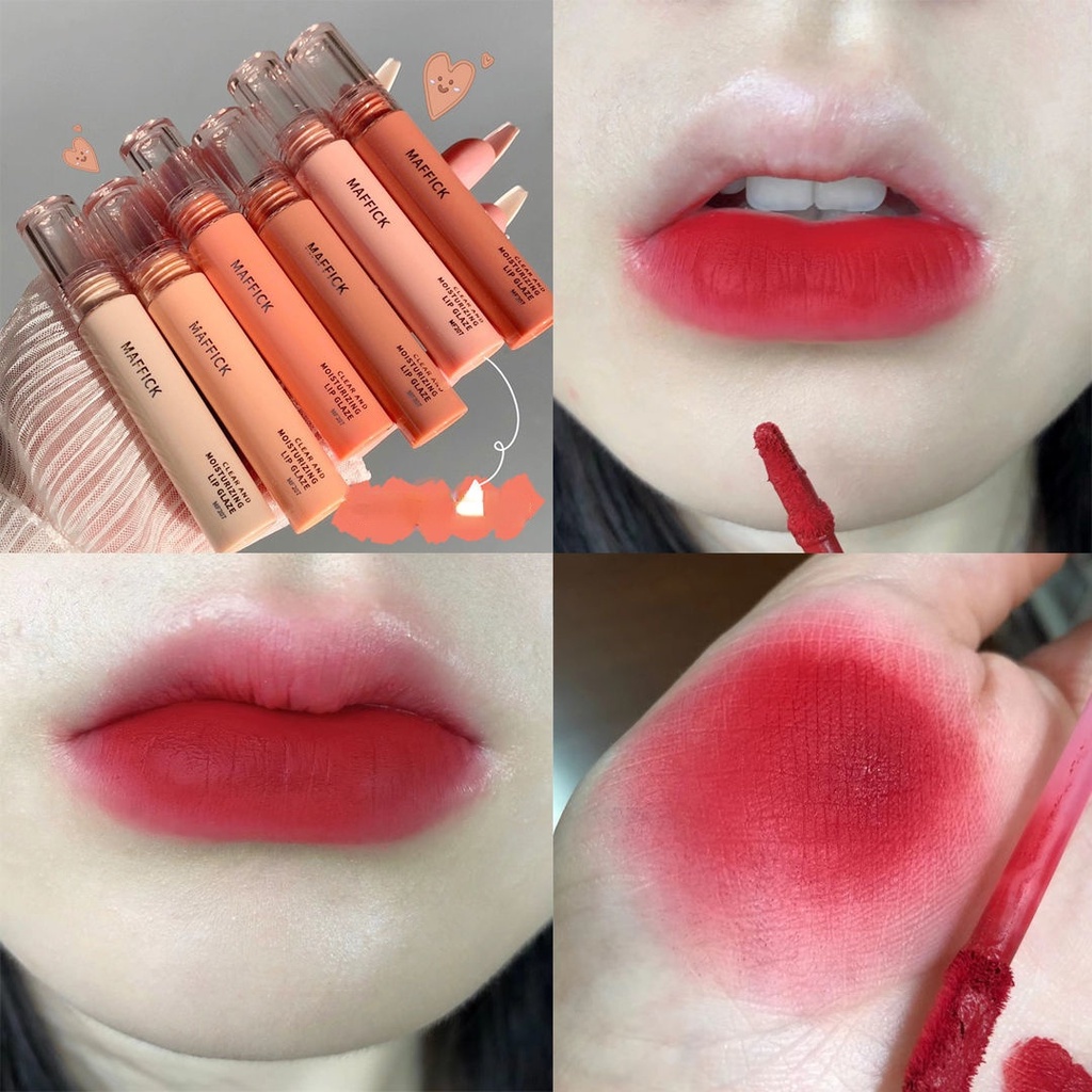 [Hàng mới về] Son môi Maffick trang điểm lâu trôi chống thấm nước nhiều màu sắc thời trang