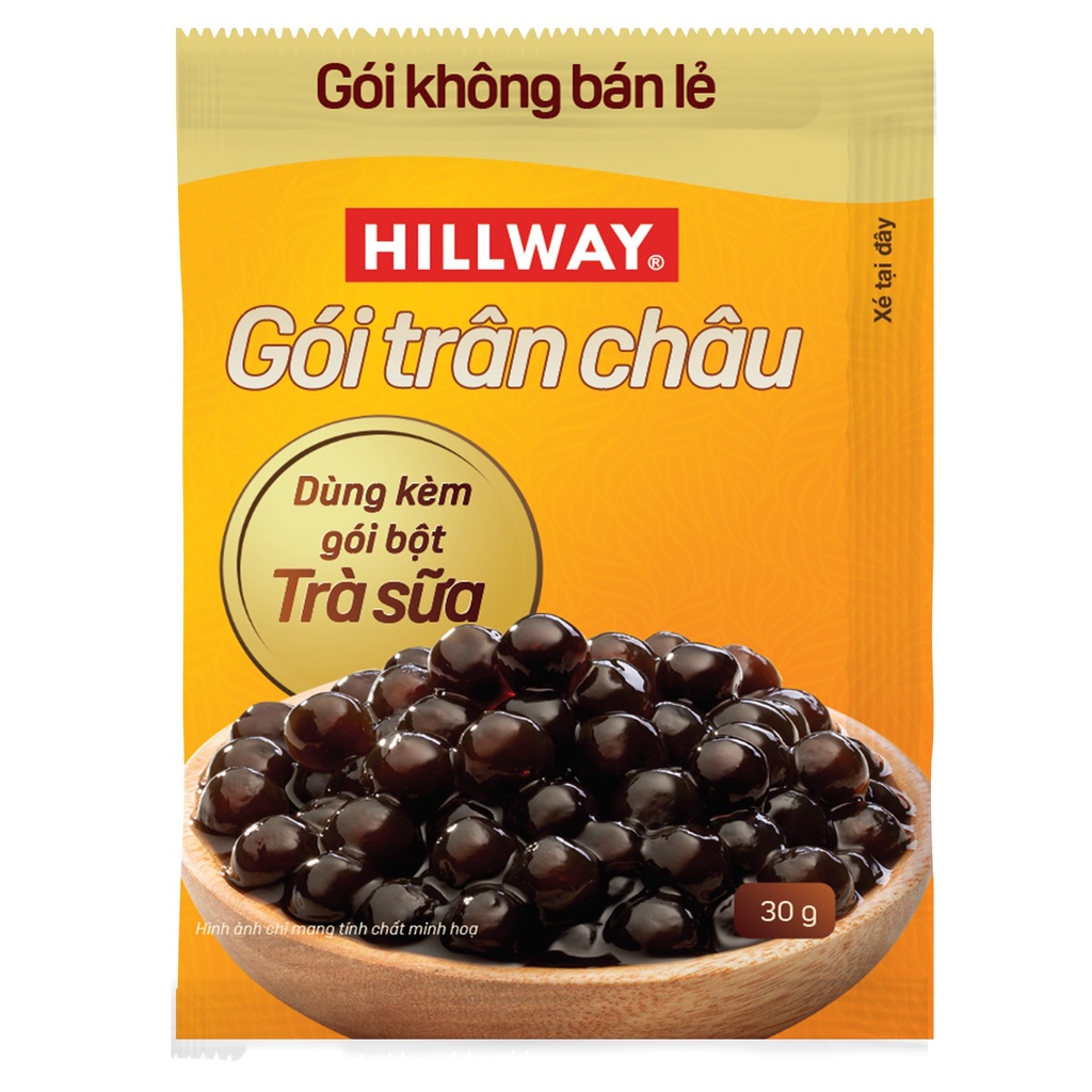 Maccoffee Hộp Trà Sữa Trân Châu Hillway vị xoài 230gr