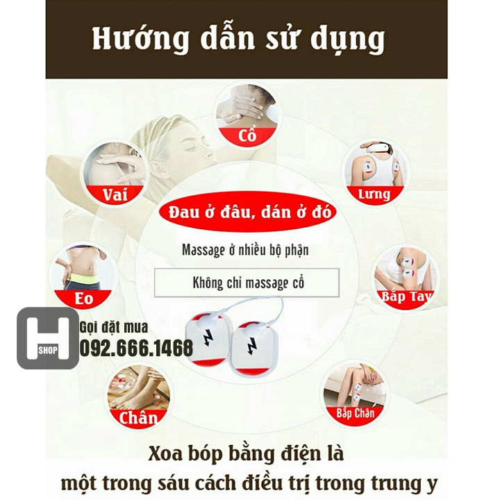 [BH: 12 THÁNG 1 ĐỔI 1] Máy Massage Vai Cổ 3D 5 Chức Năng