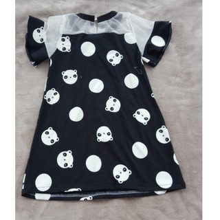 Đầm cotton bé gái nhà may đủ size ( có size cho bé 26-30kg )