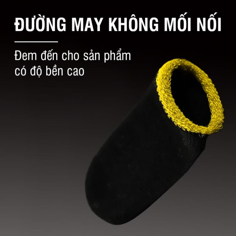 Bao Tay Gaming Cho Điện Thoại, Găng Tay Chơi Game FreeFire, Pubg Mobile, Liên Quân - Cảm Ứng Mượt - Chống Mồ Hôi Tay