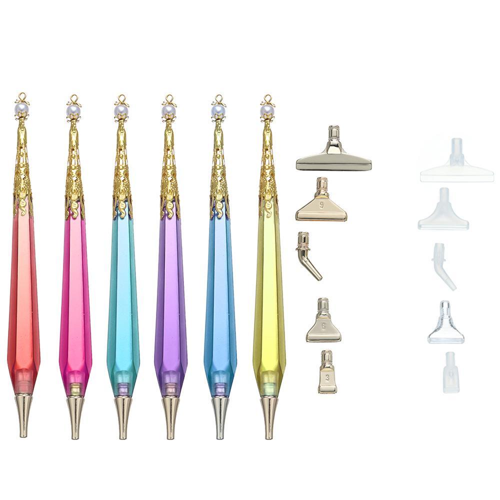 YOLA Bút Thêu Tranh Chữ Thập Đính Kim Tuyến DIY