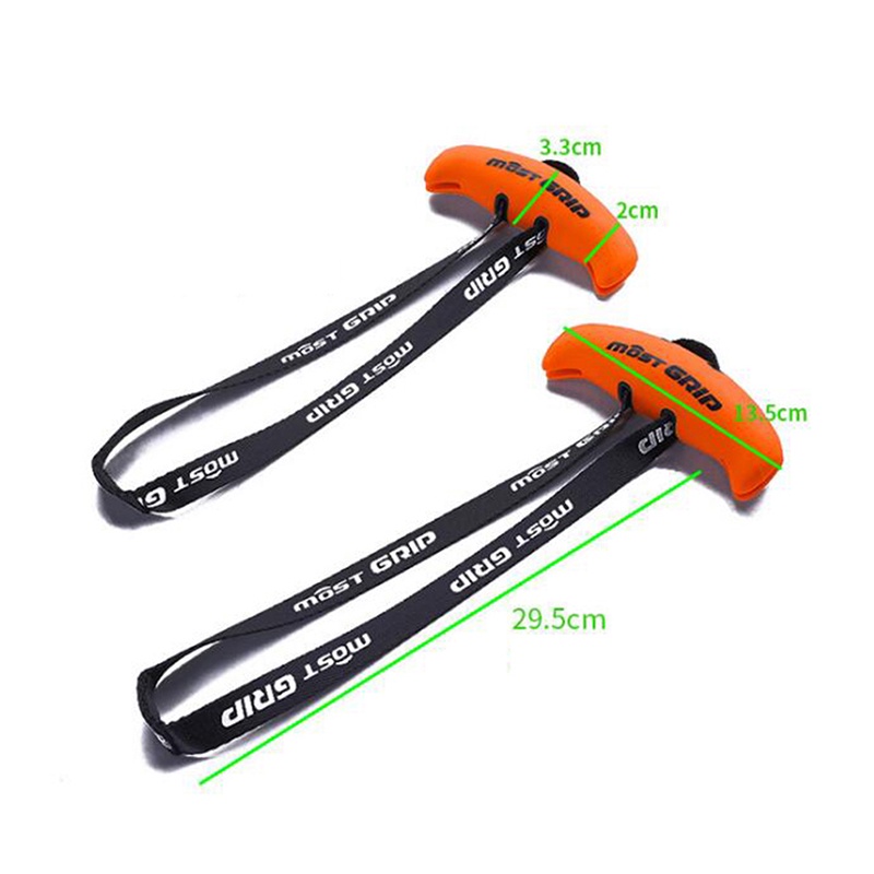 Tay nắm kéo hỗ trợ tập thể hình bằng TPE cứng nhiều màu sắc