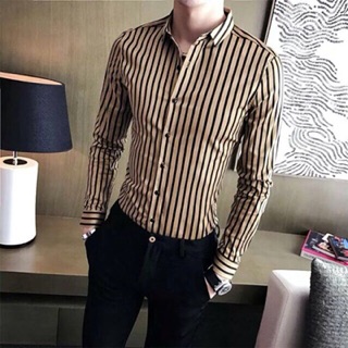 ÁO SƠMI NAM SỌC DÀI TAY