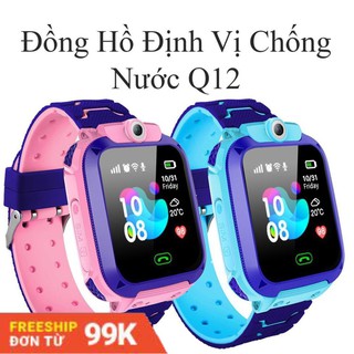 Đồng Hồ Thông Minh Trẻ Em Thông Minh Q12,Cho Cả Bé Trai Và Bé Gái,  Chống Nước Tiêu Chuẩn Cao - Bảo Hành 3 Tháng