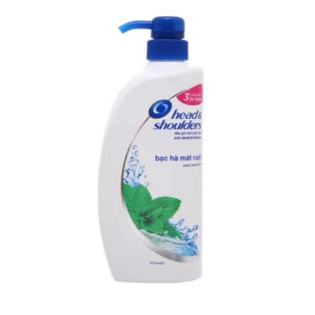 Dầu gội Head&amp;Shoulders Bạc Hà Mát Lạnh 625ml