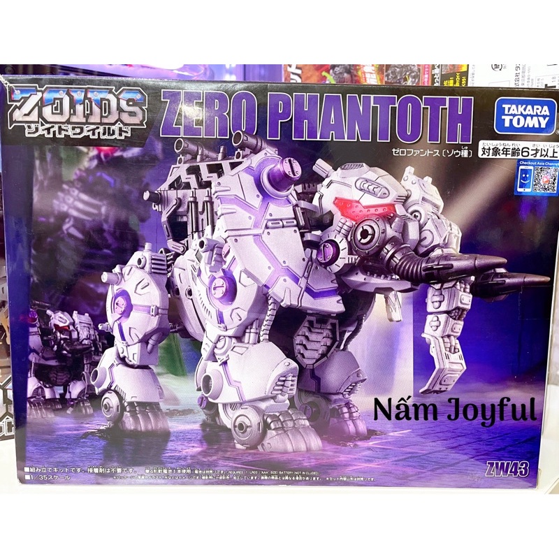 Mô hình lắp ráp Takara Tomy ZOIDS Zero Phantoh có cử động