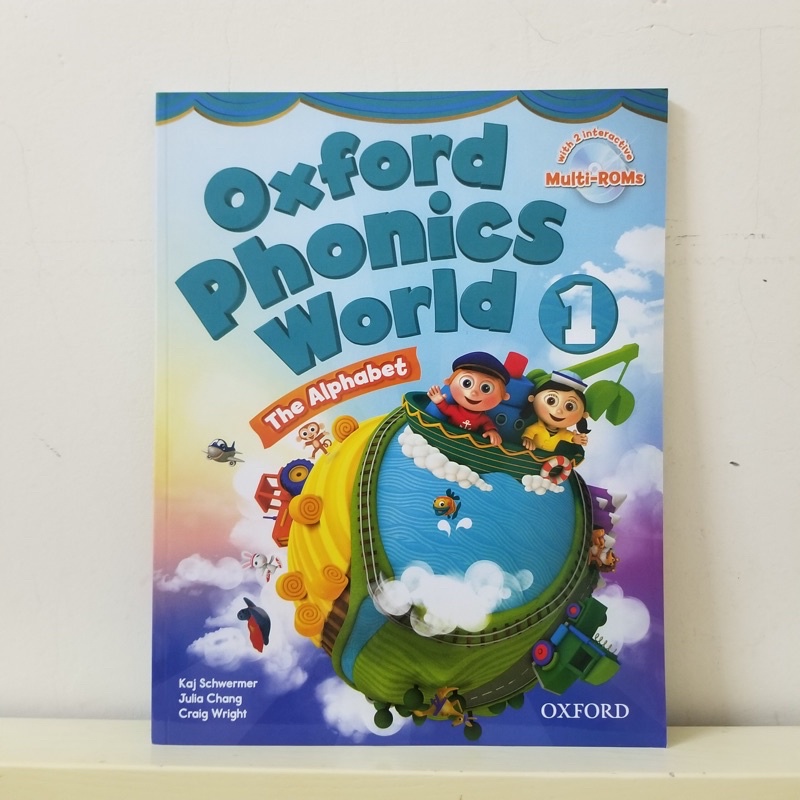 Combo Oxford phonics world  leve 1-5 ( không có đĩa CD)