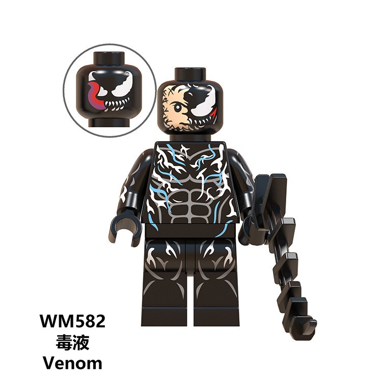 Lego new WM6044 tượng nhỏ lắp ráp và chèn đồ chơi trẻ em khối xây dựng ngoại thương Đồ chơi giáo dục