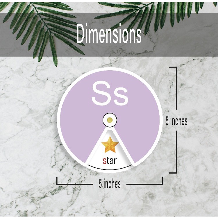 ĐỒ CHƠI GIÁO DỤC SỚM – VÒNG XOAY Bảng chữ cái tiếng anh