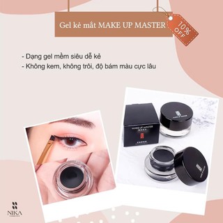 Gel kẻ mắt eyeliner Make Up Master [Nika Cosmetics]