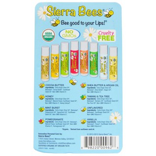 (Sierra Bees) - Son dưỡng môi hữu cơ