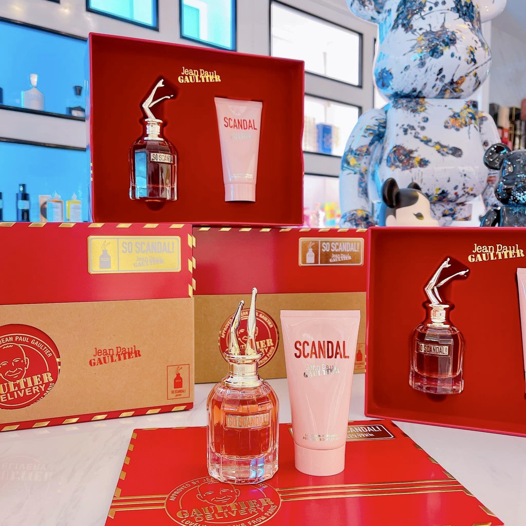 Set nước hoa nữ Jean Paultier So Scandal EDP 50ml + lotion | Thế Giới Skin Care