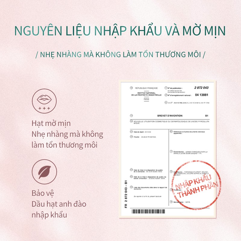 SOONPURE Lip Scrub Exfoliating Wrinkle 5g | BigBuy360 - bigbuy360.vn