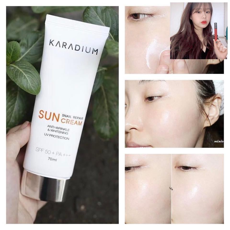 KEM CHỐNG NẮNG KARADIUM SUN CREAM SPF 50+PA+++