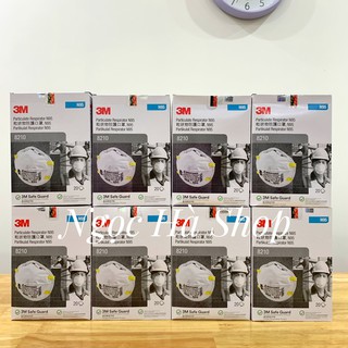 [CHÍNH HÃNG] Hộp (20 Chiếc) Khẩu Trang 3M 8210 N95 Cao Cấp Chống Bụi Mịn, Vi Khuẩn