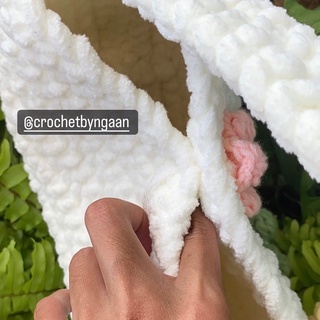 Túi len hoa || crochet bag | ảnh thật