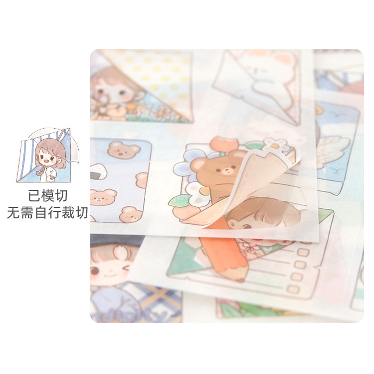 Miếng dán hoạt hình chống thấm nước 7 kiểu