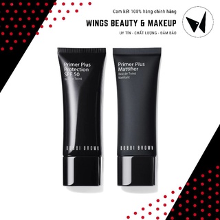 BOBBI BROWN - Kem lót lưỡng da Primer Plus Protection SPF50 PA+++ 40ml