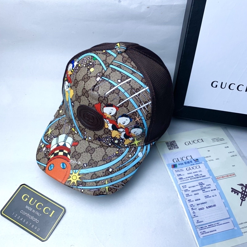 Mũ lưỡi trai, nón kết nam nữ GUCCI VỊT DONALD DUCK siêu chất và ngầu _GC03-N35