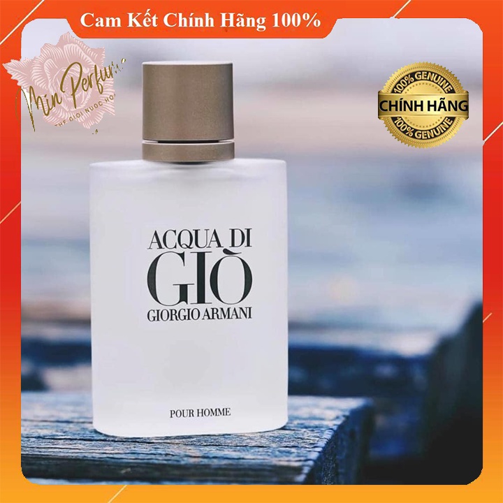 Nước Hoa Acqua Di Gio Pour Homme_Hương Thơm Lịch Lãm Cho Người Đàn Ông Thích Mùi Gỗ