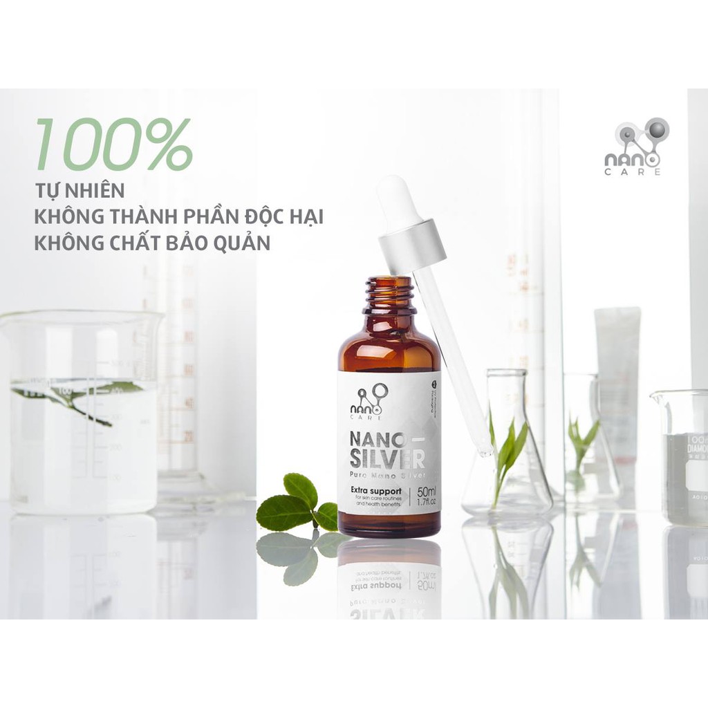 Nano silver tinh khiết (nano bạc) 15ml
