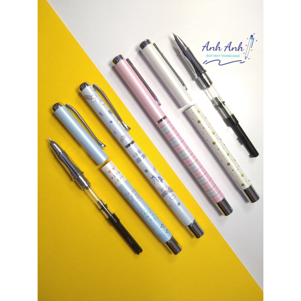 Bút máy 046 - Fountain pen - Ngòi trơn - cho bé mẫu giáo vào lớp 1