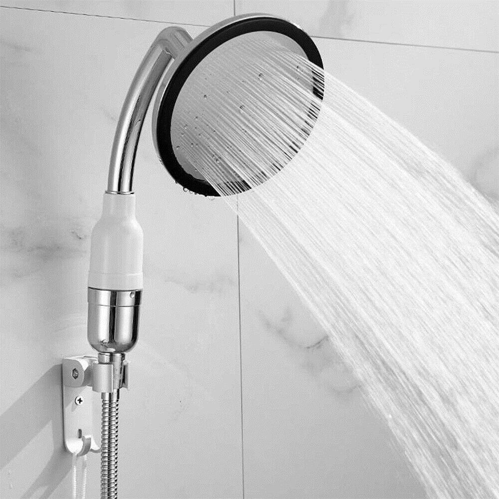 LEISURE Đầu Vòi Hoa Sen Lớn Bằng Chrome Mạnh Mẽ Cho Nhà Tắm