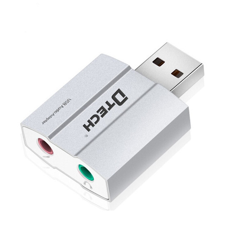 Đầu đổi USB ra AUDIO 5.1 DTECH DT-6006
